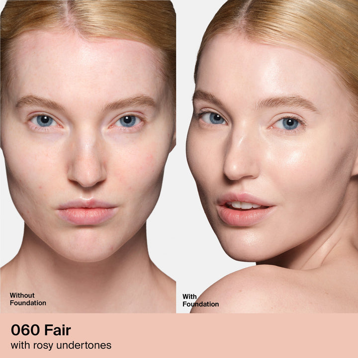 HAUS LABS BY LADY GAGA  TRICLONE SKIN TECH MEDIUM COVERAGE FOUNDATION WITH FERMENTED ARNICA (060 Fair Warm )