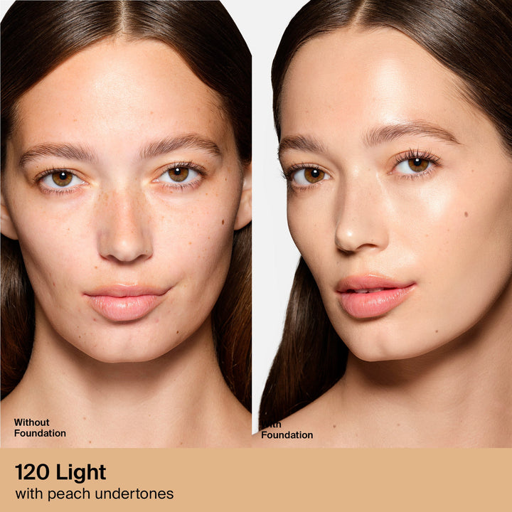 HAUS LABS BY LADY GAGA  TRICLONE SKIN TECH MEDIUM COVERAGE FOUNDATION WITH FERMENTED ARNICA (120 Light Warm)