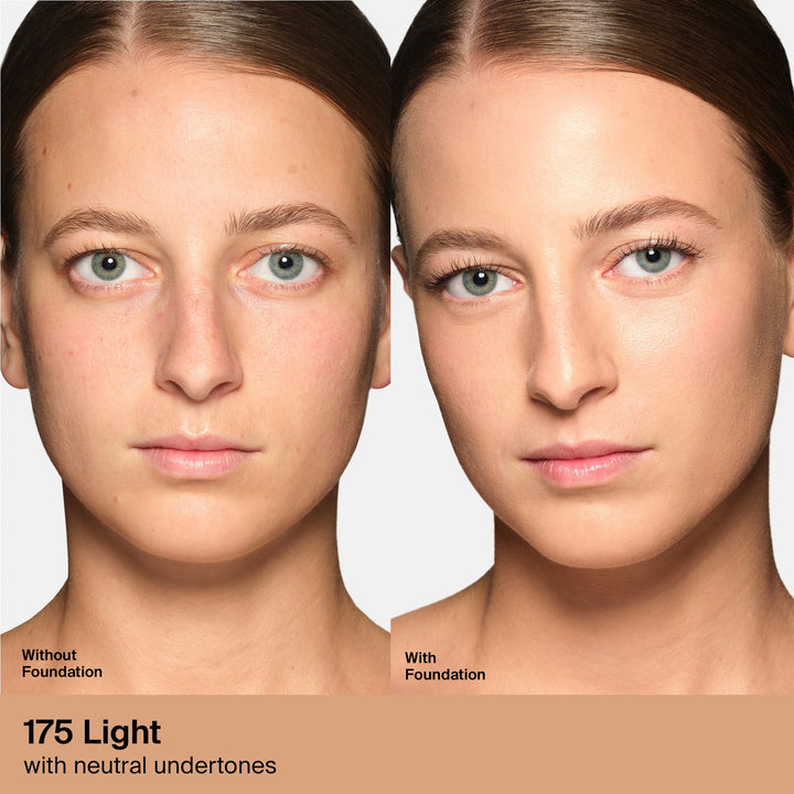 HAUS LABS BY LADY GAGA  TRICLONE SKIN TECH MEDIUM COVERAGE FOUNDATION WITH FERMENTED ARNICA (175 LIGHT NEUTRAL)