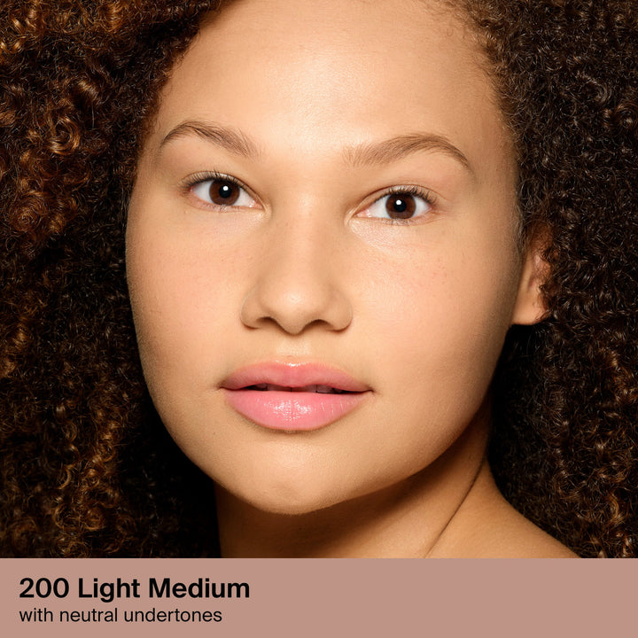 HAUS LABS BY LADY GAGA  TRICLONE SKIN TECH MEDIUM COVERAGE FOUNDATION WITH FERMENTED ARNICA (200 LIGHT MEDIUM NEUTRAL)