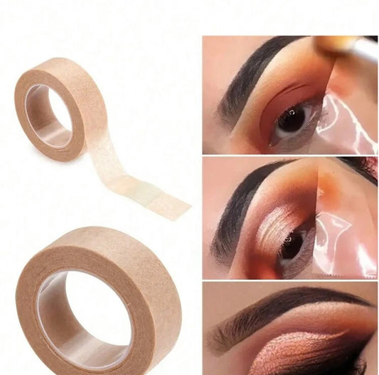 Makeup eyeshadow and eyeliner roll
