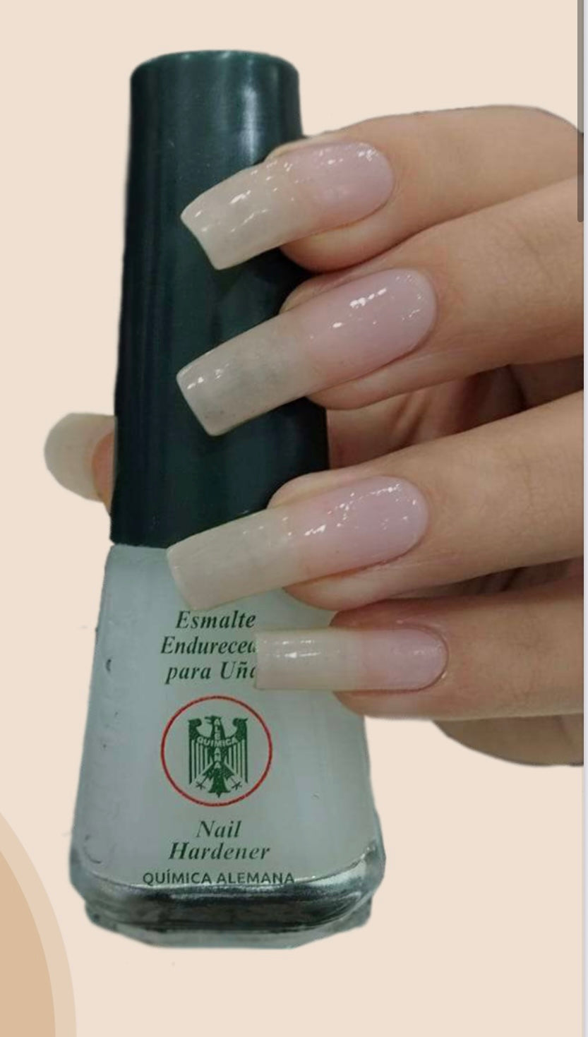 Quimica Alemana Nail Hardener/Esmalte Endurecedor Para Unas