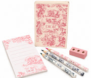 CHRISTIAN DIOR TOILE JOUY LUXURY STATIONERY GIFT SET MINI