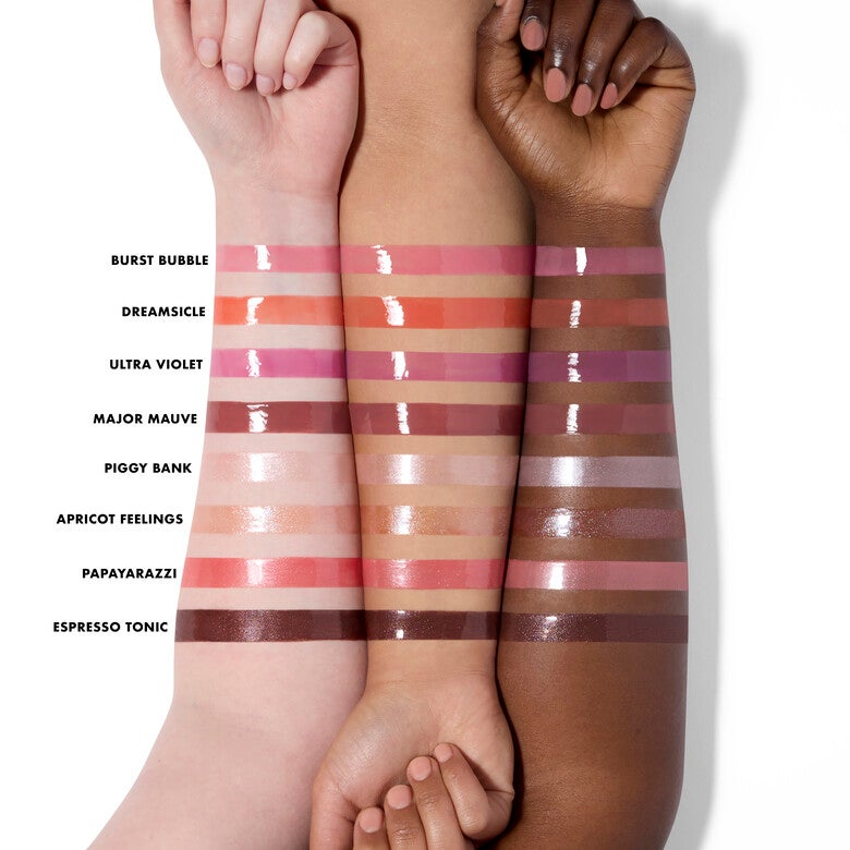 E.L.F COSMETICS Glow Reviver Plumping Lip Oil (major mauve)