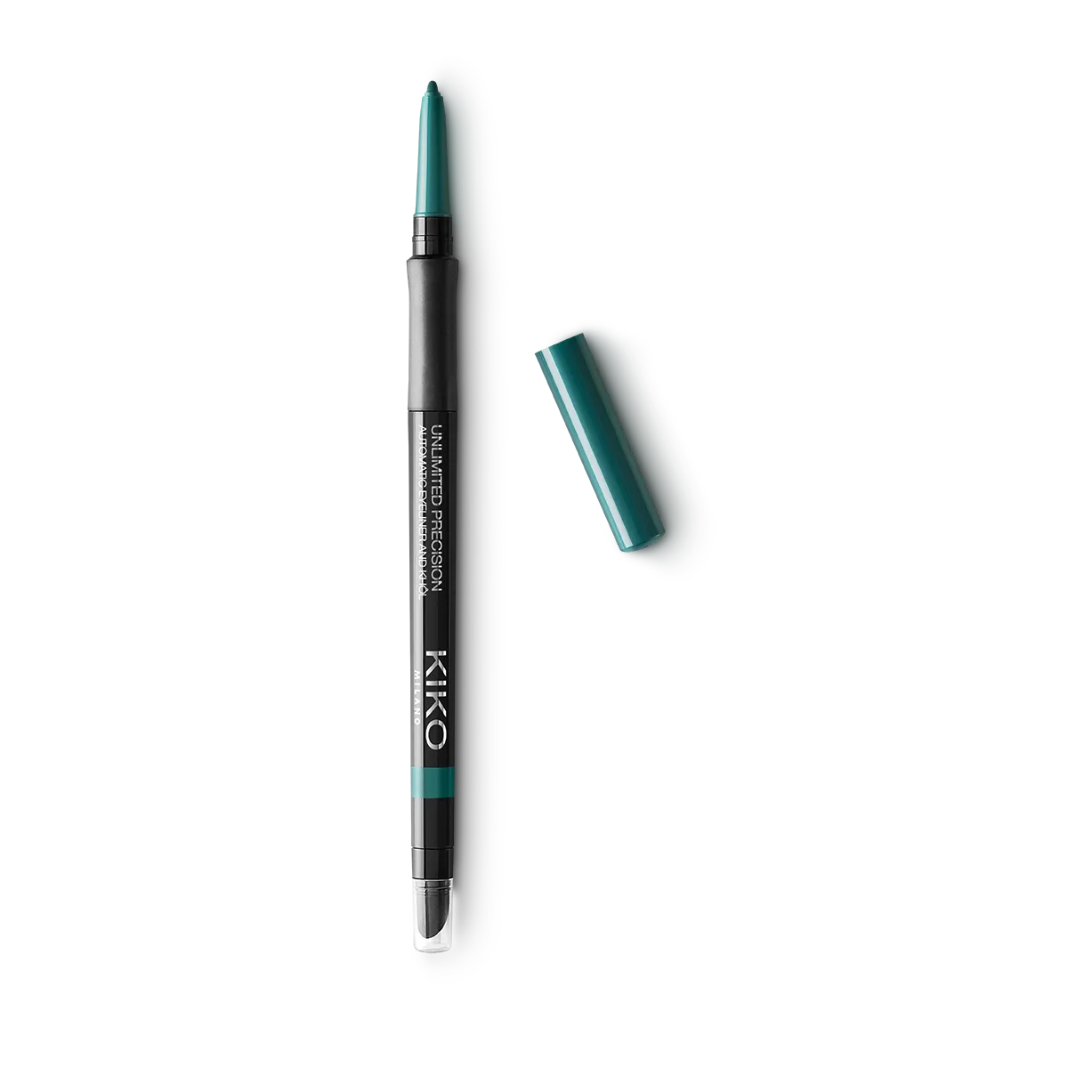 KIKO MILANO UNLIMITED PRECISION AUTOMATIC EYELINER & KHOL (10-FOREST GREEN)