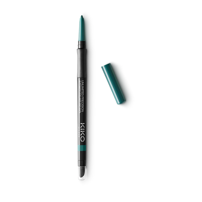KIKO MILANO UNLIMITED PRECISION AUTOMATIC EYELINER & KHOL (10-FOREST GREEN)