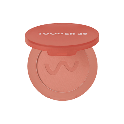 TOWER 28GETSET BLUR + SET MATTE POWDER BLUSH  (LONG BEACH ICED TEA)