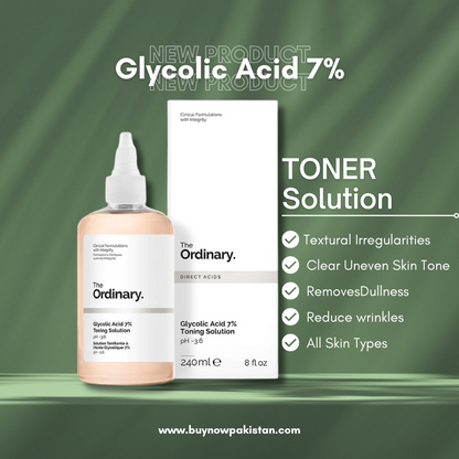 THE ORDINARY GLYCOLIC ACID 7% EXFOLIATING TONER