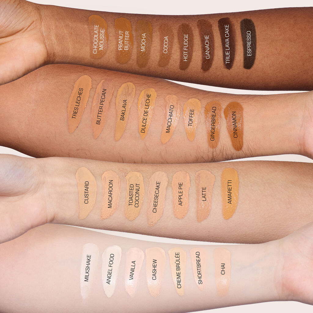 HUDA BEAUTY EASY BLUR NATURAL AIRBRUSH FOUNDATION WITH NIACINAMIDE (350 DULCE DE LECHE)