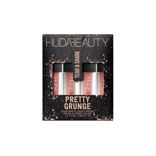 HUDA BEAUTY PRETTY GRUNGE LIQUID MATTE MINI LIPSTICK