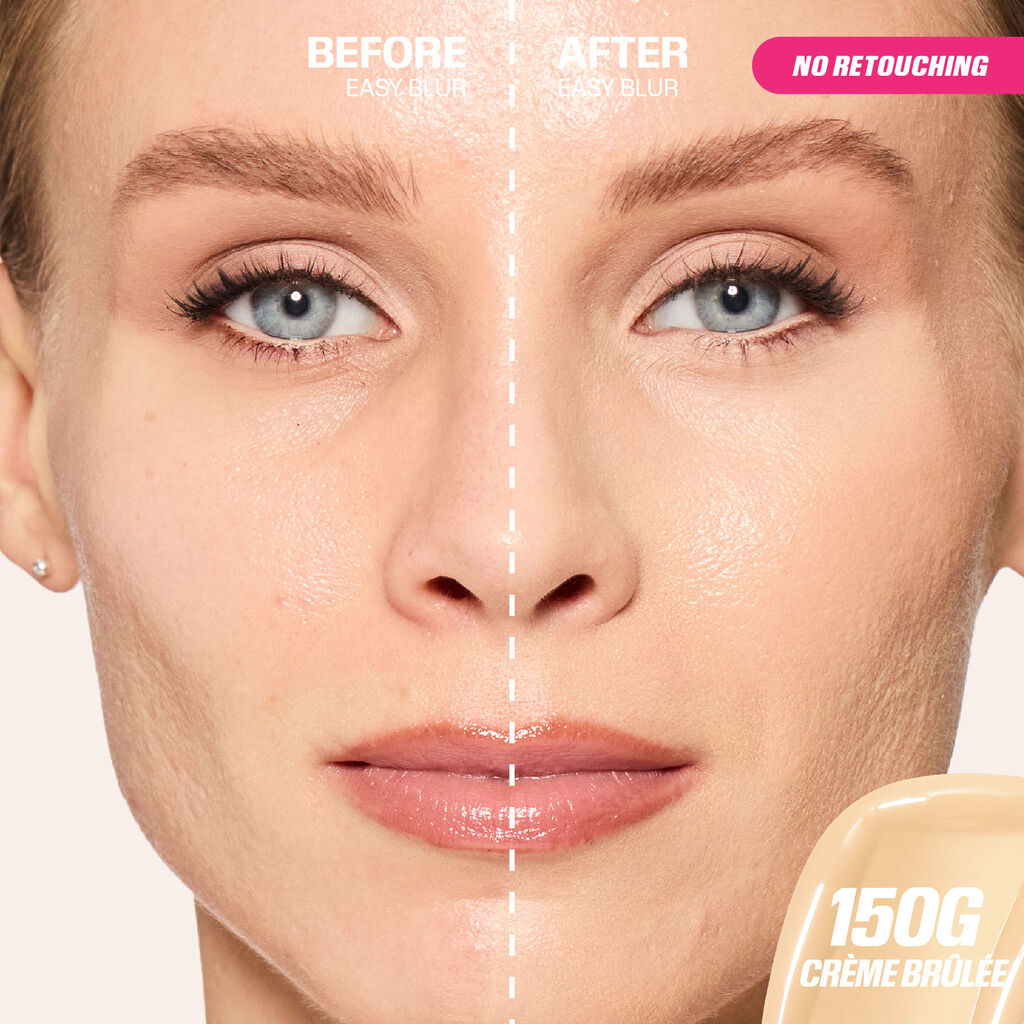 HUDA BEAUTY EASY BLUR NATURAL AIRBRUSH FOUNDATION WITH NIACINAMIDE (150 CREME BRULE)