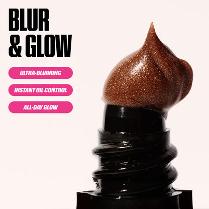HUDA BEAUTY EASY BLUR SILICONE FREE SMOOTHING & PORE PRIMER BRONZE