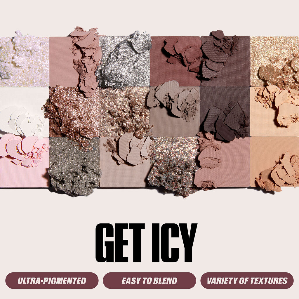 HUDA BEAUTY Icy Nude Eyeshadow Palette