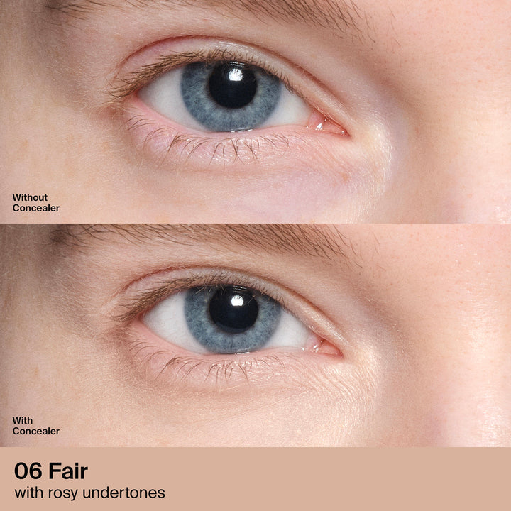 HAUS LABS BY LADY GAGA  TRICLONE SKIN TECH HYDRATING + DE-PUFFING CONCEALER WITH FERMENTED ARNICA (03 fair rosy)
