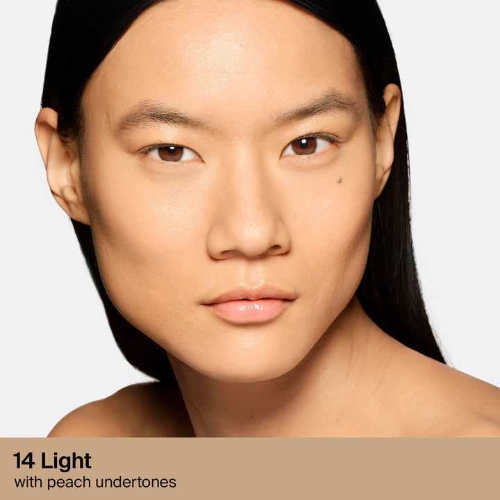 HAUS LABS BY LADY GAGA  TRICLONE SKIN TECH HYDRATING + DE-PUFFING CONCEALER WITH FERMENTED ARNICA (14 Light Peach)