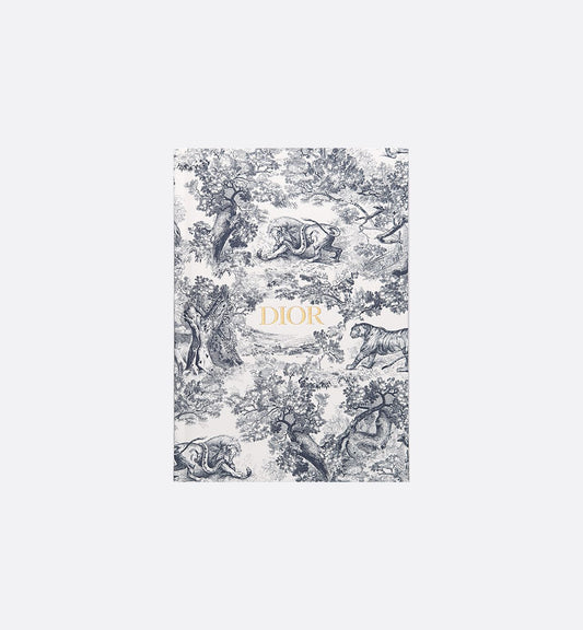 CHRISTIAN DIOR NOTEBOOK BLUE TOILE DE JOUY