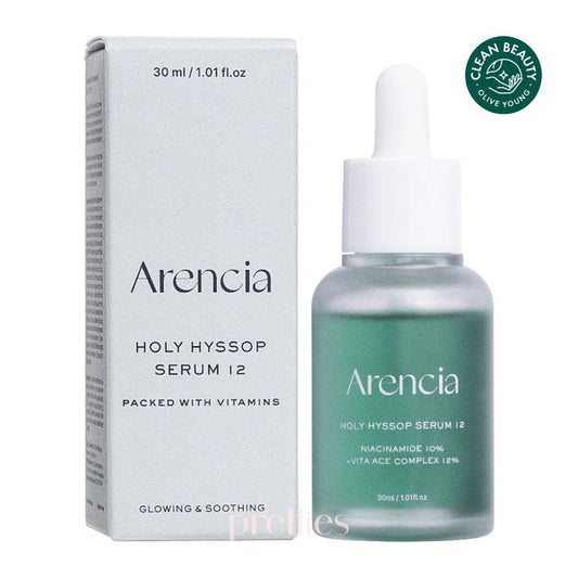 ARENCIA HOLY HYSSOP SERUM 12 PACKED WITH VITAMINS (GLOWING & SOTHING)