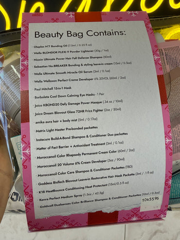 COSMO PROF OVER 20+ SAMPLES FOR YOU ALL HAIR PRODUCTS