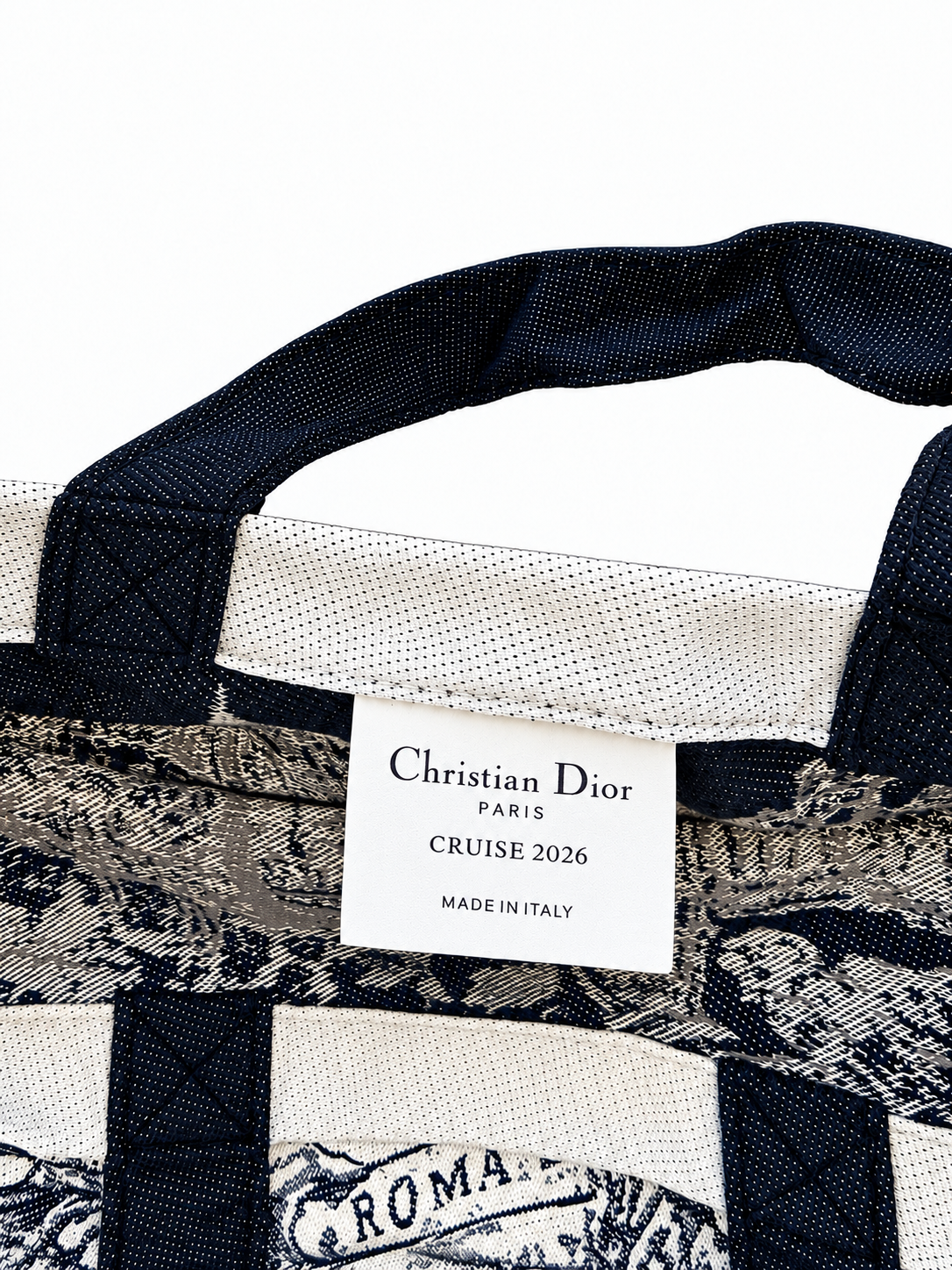 CHRISTIAN DIOR ROMA 2025 CRUISE TOTE BAG