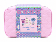 POSH+POP BODY CARE SET 4 FULL SIZE WITH LIGHT PINK BAG