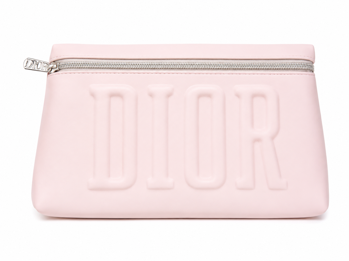 Christian Dior Cosmetic Pouch — Light Pink
