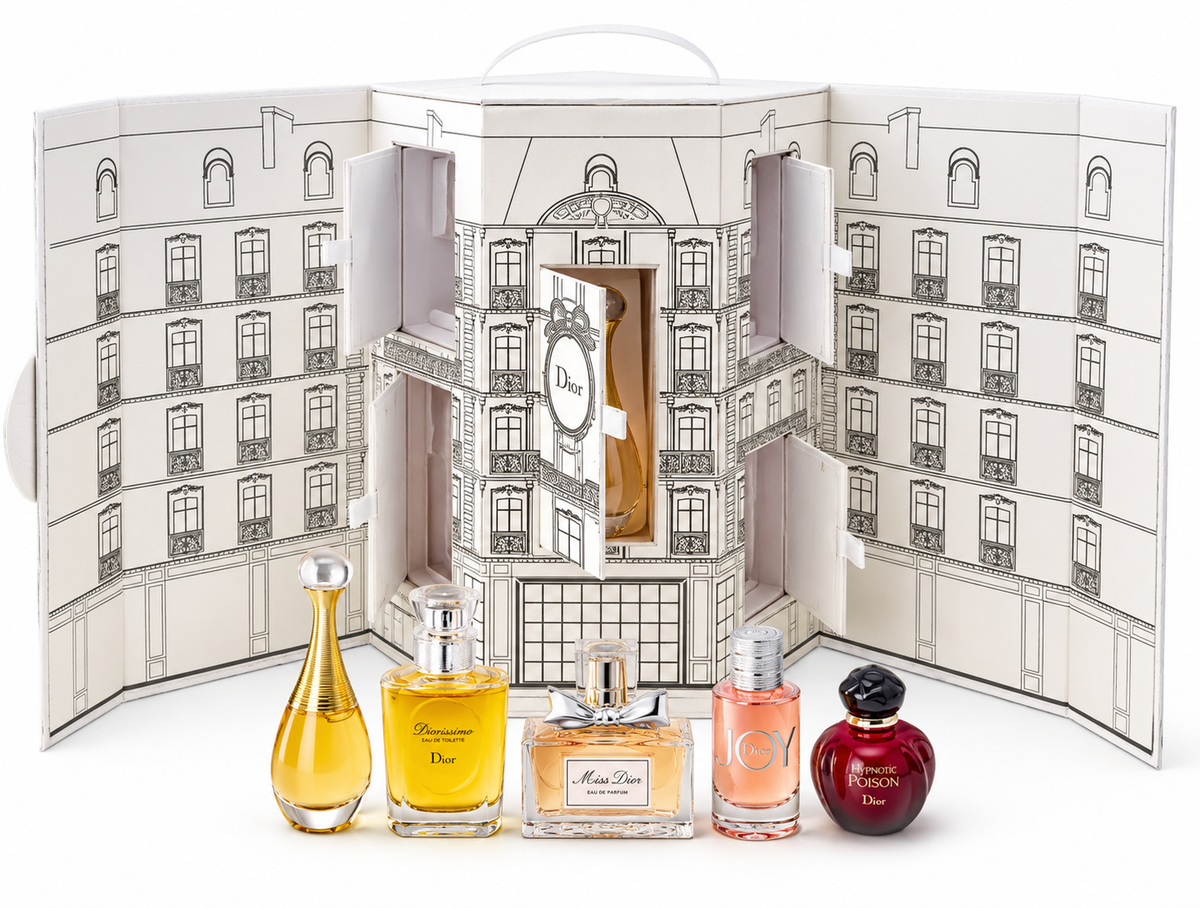 CHRISTIAN DIOR 30 MONTAIGNE 5 PIECES MINIATURE PERFUME SET