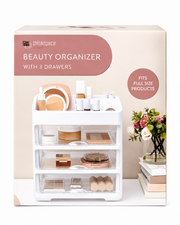 BEAUTY ORGANIZER WITH 3 DRAWERS FIR FULL SIZE PRODUCTS