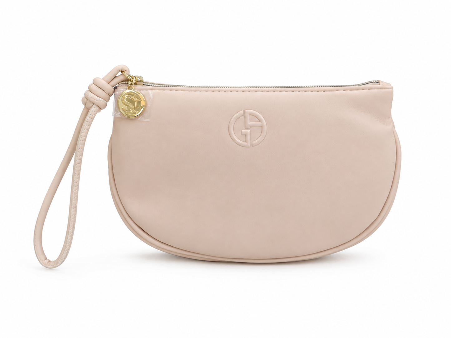 GIORGIO ARMANI BLUSH WRISTLET POUCH