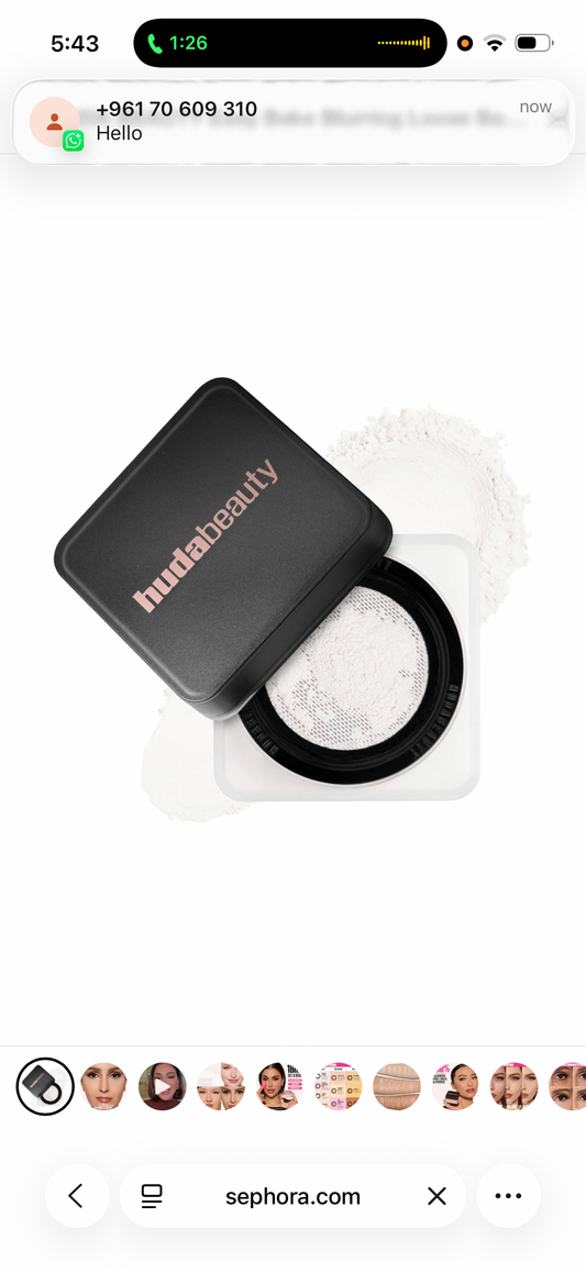 Huda Beauty Easy Bake Loose Baking & Setting Powder (Sugar Cookie)