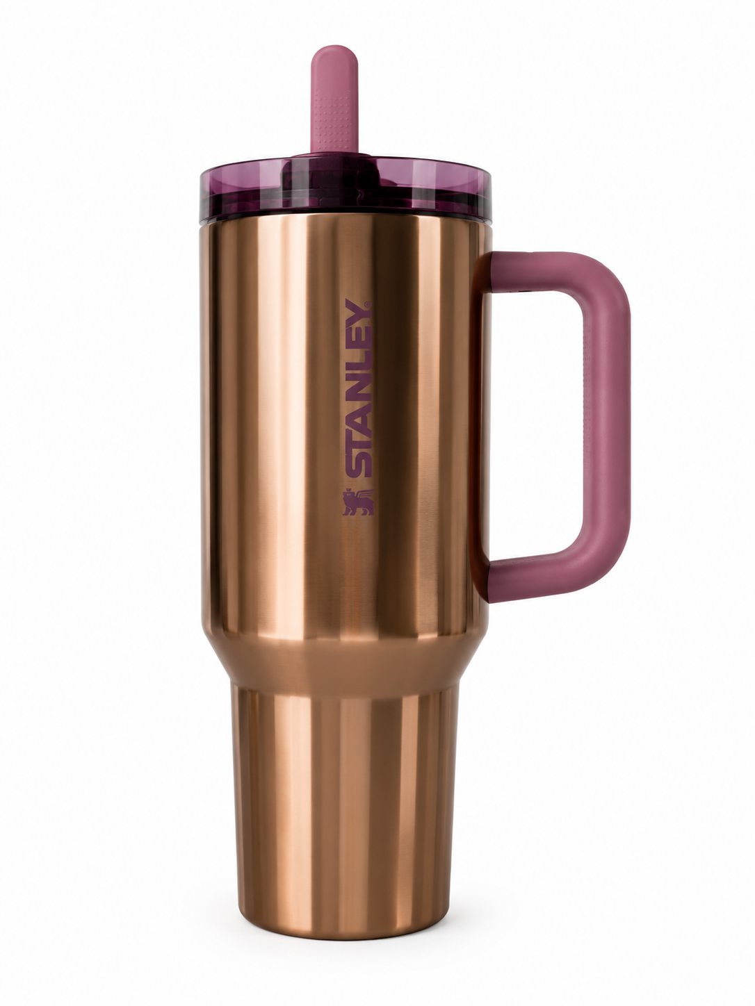 STANLEY 1913  QUENCHER TUMBLER PROTOUR FLIP STRAW (ROSE GOLD)
