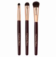 CHARLOTTE TILBURY LUXURY EYE MAKEUP BRUSH TRIO (3 PIECES SET)