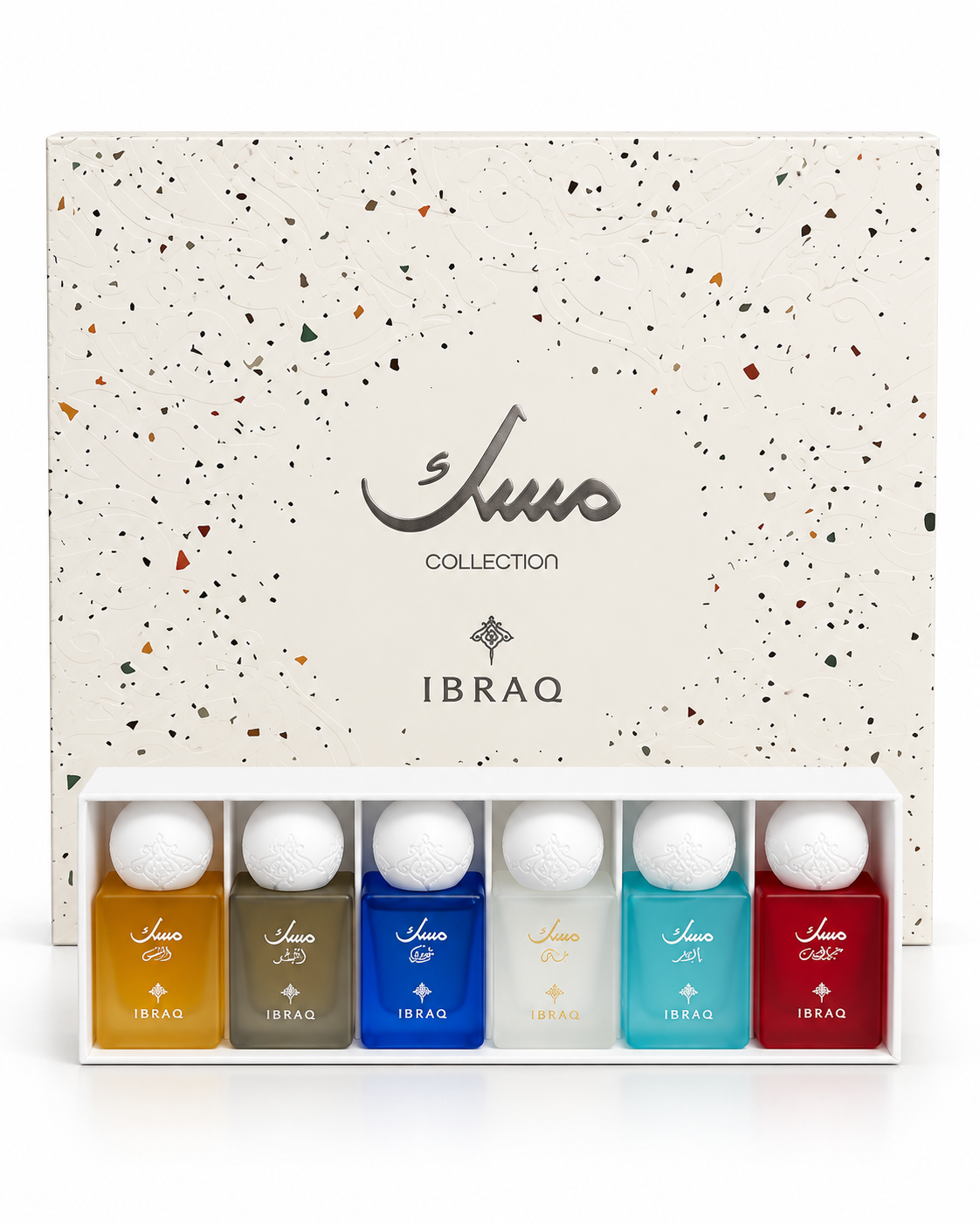IBRAQ IBRAHIM AL QURASHI  GIFT BOX OF 6 MUSK