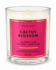 BATH AND BODY WORKS CANDLE CACTUS BLOSSOM