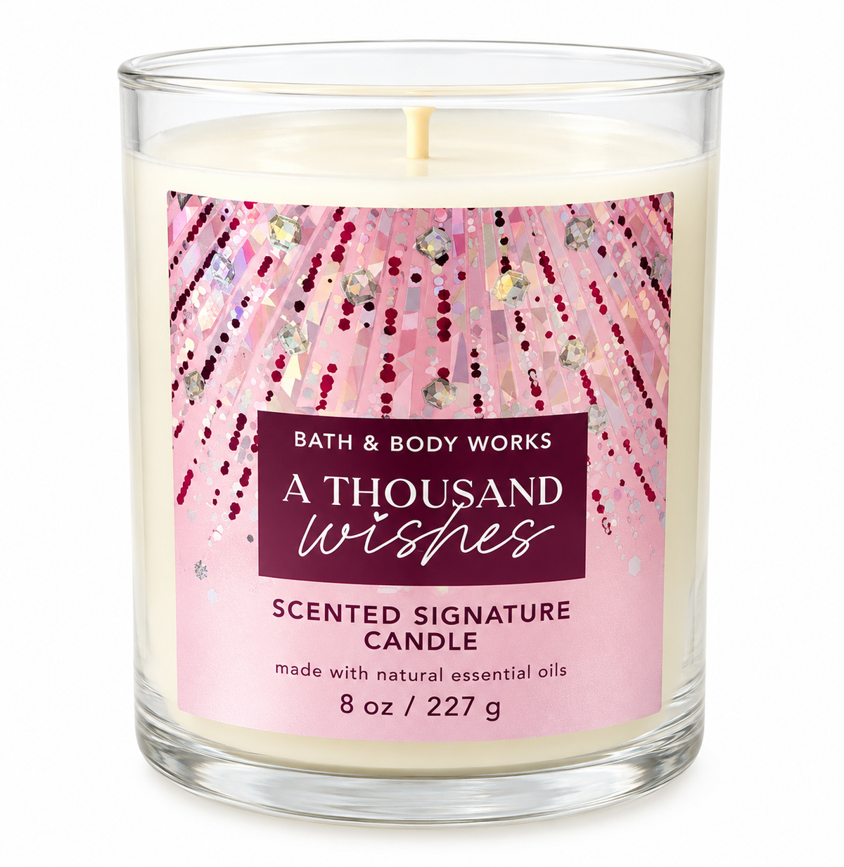 BATH AND BODY WORKS CANDLE  A THOUSAND WISHES