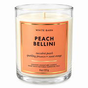 BATH AND BODY WORKS CANDLE  PEACH BILLINI