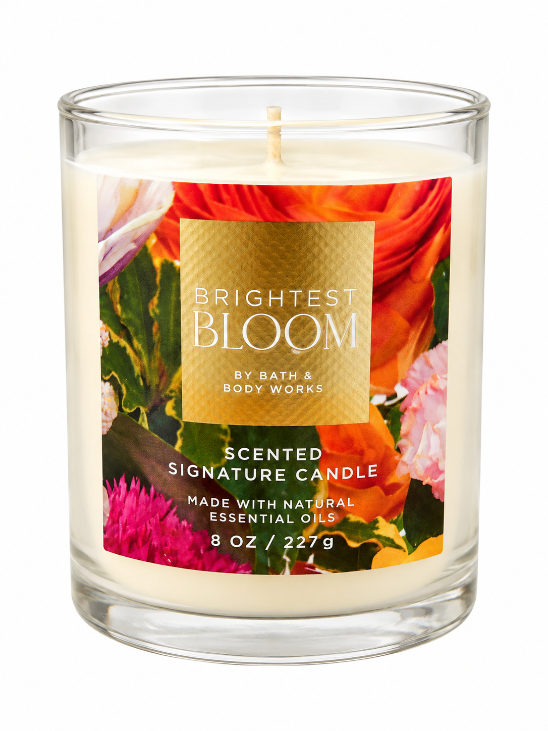 BATH AND BODY WORKS CANDLE BRIGHTEST BLOOM