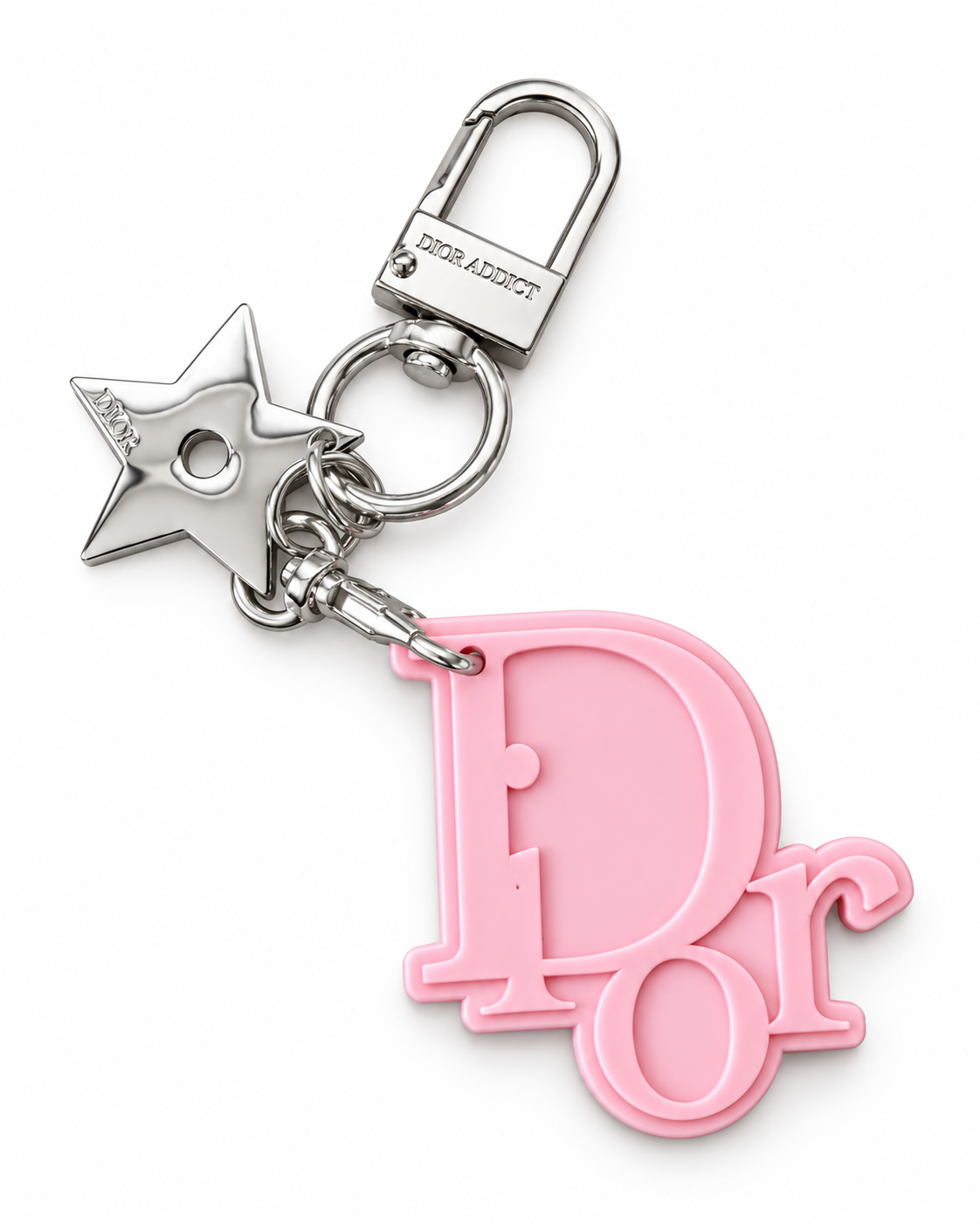 CHRISTIAN DIOR LIGHT PINK AND SILVER  SCENTED GUM