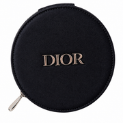CHRISTIAN DIOR ROUND BEAUTY CASE WITH BUILT IN MIRROR
