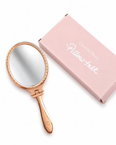 CHARLOTTE TILBURY HAND MIRROR FOLDABLE ITS GIVING A PRINCESS VIBES