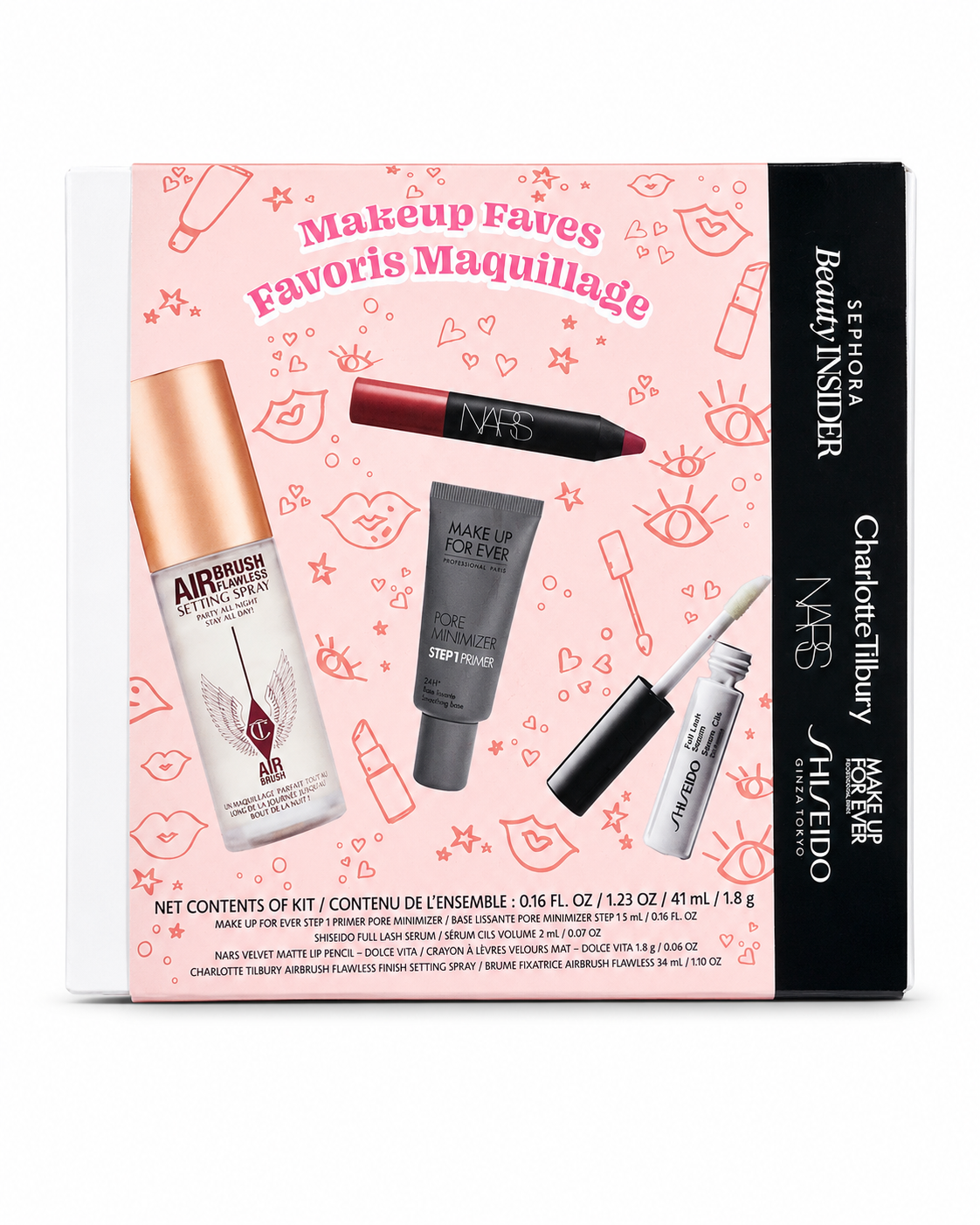 BEAUTY INSIDER KIT OF 4 MINI PRODUCTS