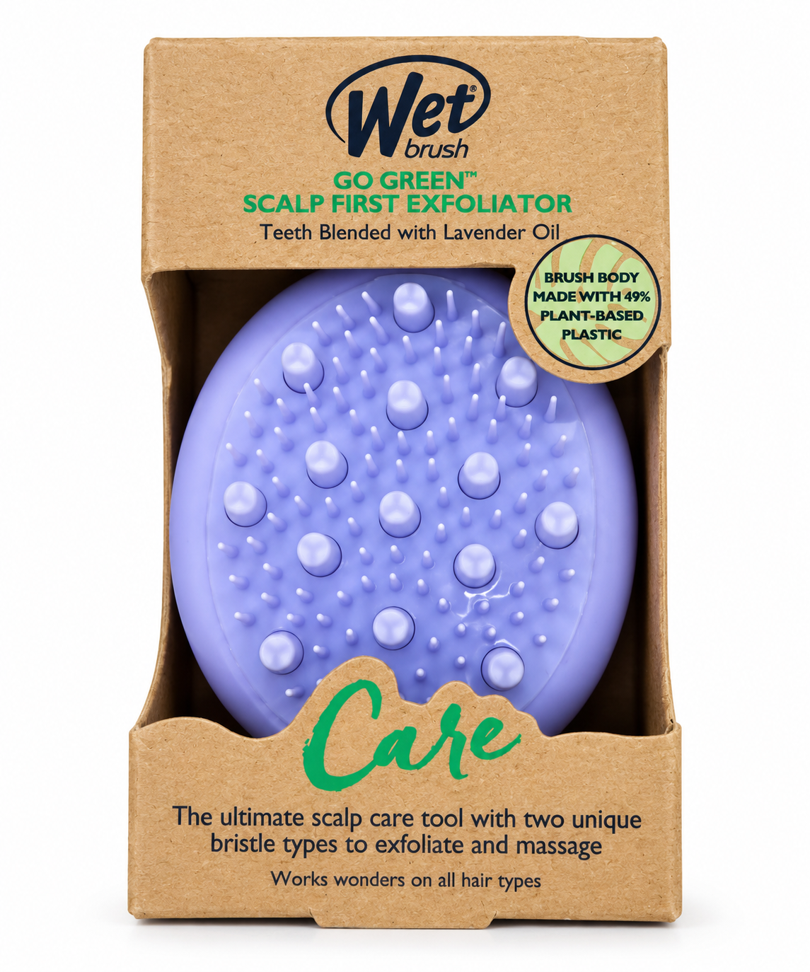 WET BRUSH GO GREEN SCALP FIRST EXFOLIATOR