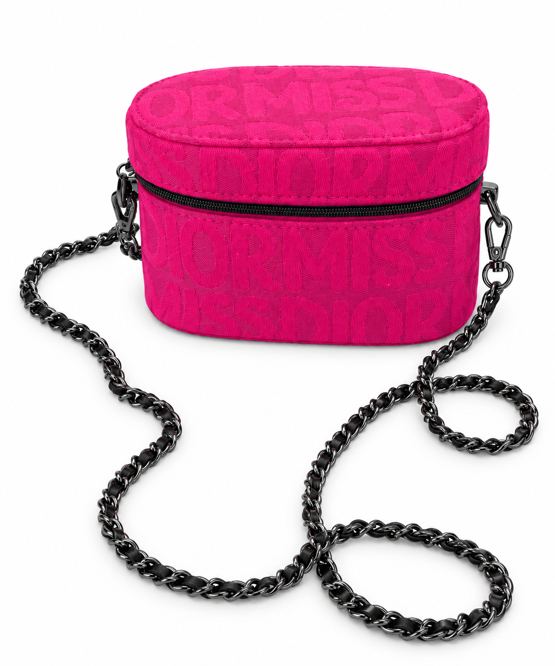 CHRISTIAN DIOR MISS DIOR PINK BAG WITH CHAIN