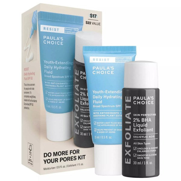 PAULA'S CHOICE DO MORE FOR PORES KIT OF 2 PIECES