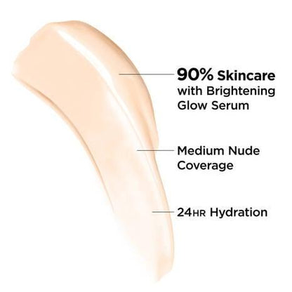 It Cosmetics Cc+ Nude Glow Lightweight Foundation + Glow Serum With Spf 40 (Fair Light)