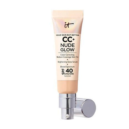 It Cosmetics Cc+ Nude Glow Lightweight Foundation + Glow Serum With Spf 40 (Light Medium)