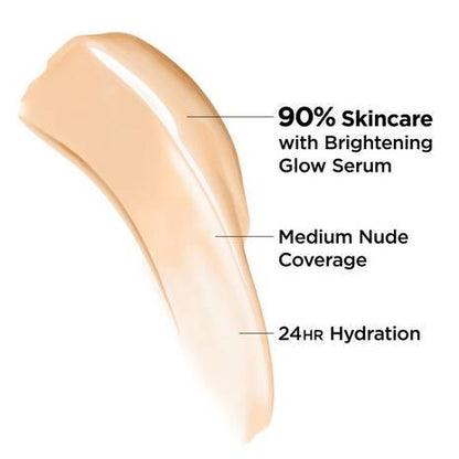 It Cosmetics Cc+ Nude Glow Lightweight Foundation + Glow Serum With Spf 40 (Light Medium)