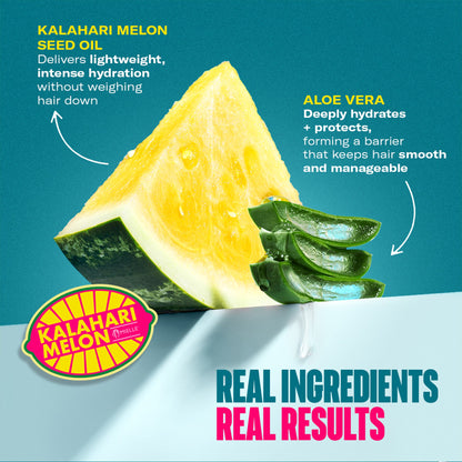 MIELLE KALAHARI MELON & ALOE VERA DEEP HYDRATION MULTI-TASKING LEAVE-IN CONDITIONER