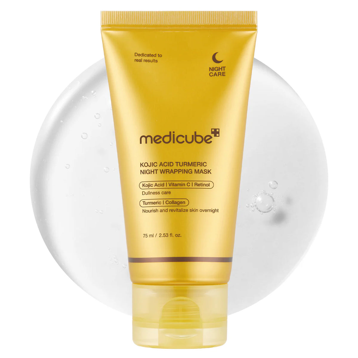 MEDICUBE KOJIC ACID TURMERIC NIGHT WRAPPING MASK