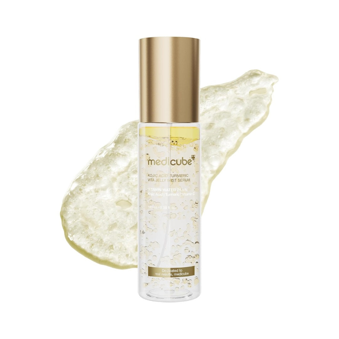 MEDCIUBE PDRN KOJIC ACID TURMERIC VITA JELLY MIST SERUM