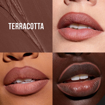 Huda Beauty Lip Liner Lip Contour 2.0 Automatic Matte Lip Pencil (Terra cotta)